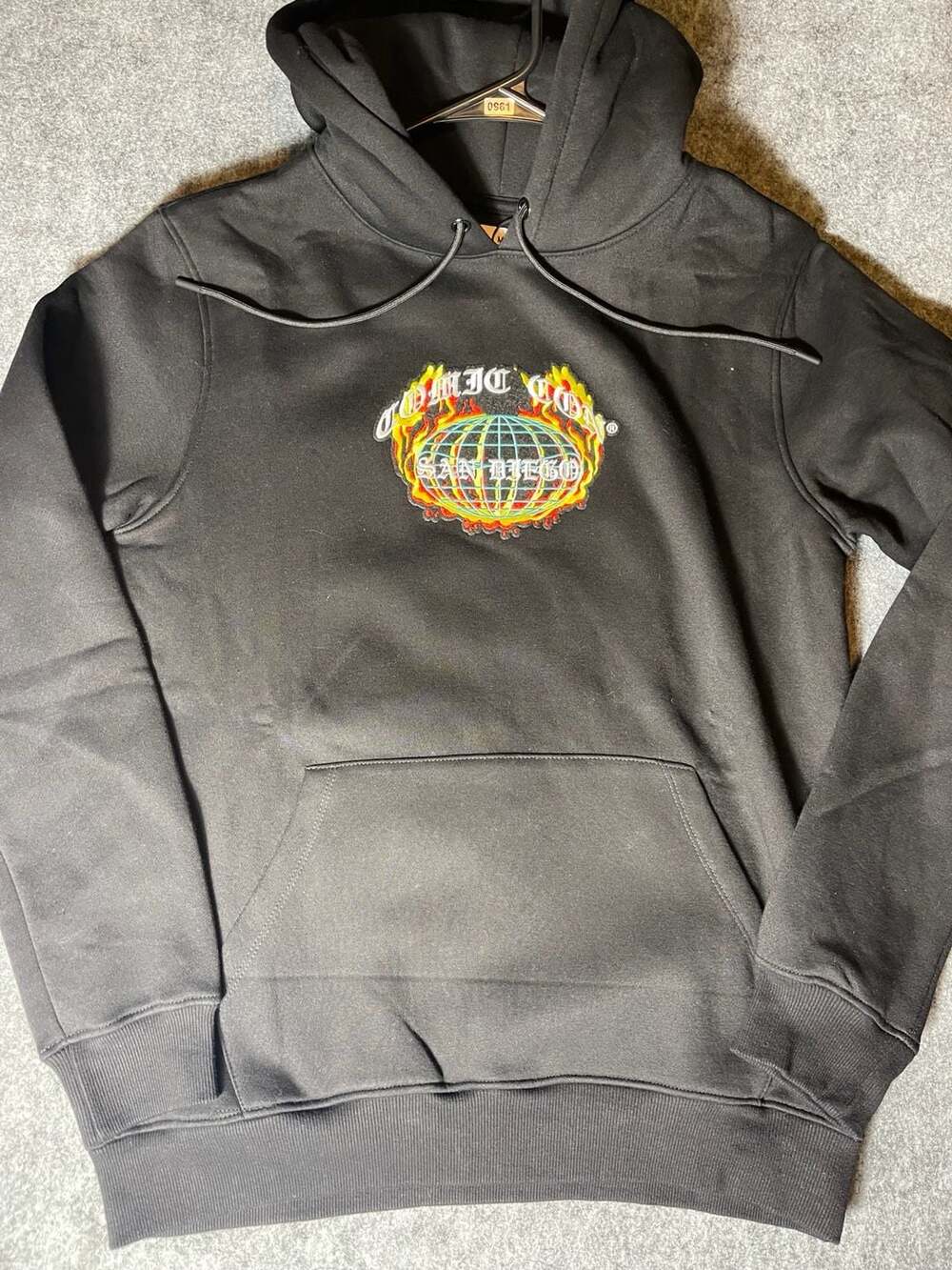 Comic-Con San Diego Hoodie, Black, Size M